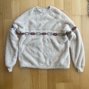 Urban Outfitters Crewneck Sweatshirt Cozy White